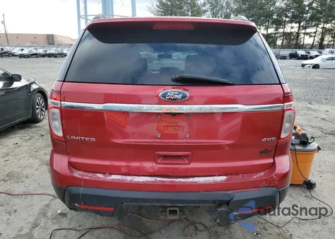 2011 Ford Explorer Limited from USA, damaged, VIN 1FMHK8F86BGA06402